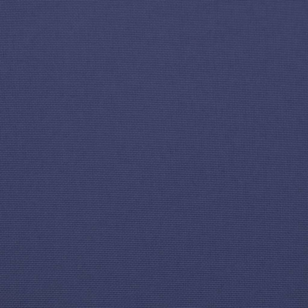 Jastuci za palete 2 kom modri od tkanine Plava 50 x 40 x 12 cm