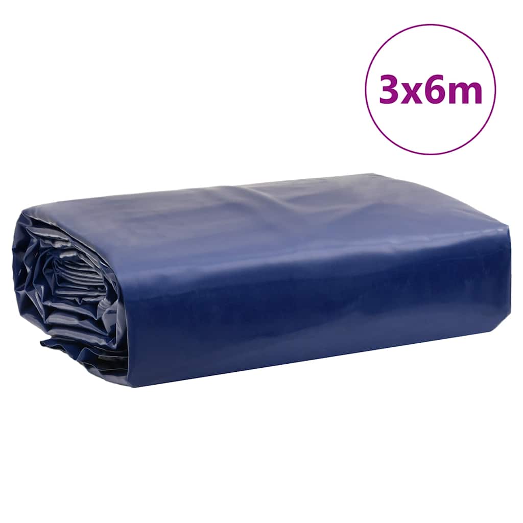 Cerada plava 3 x 6 m 650 g/m²