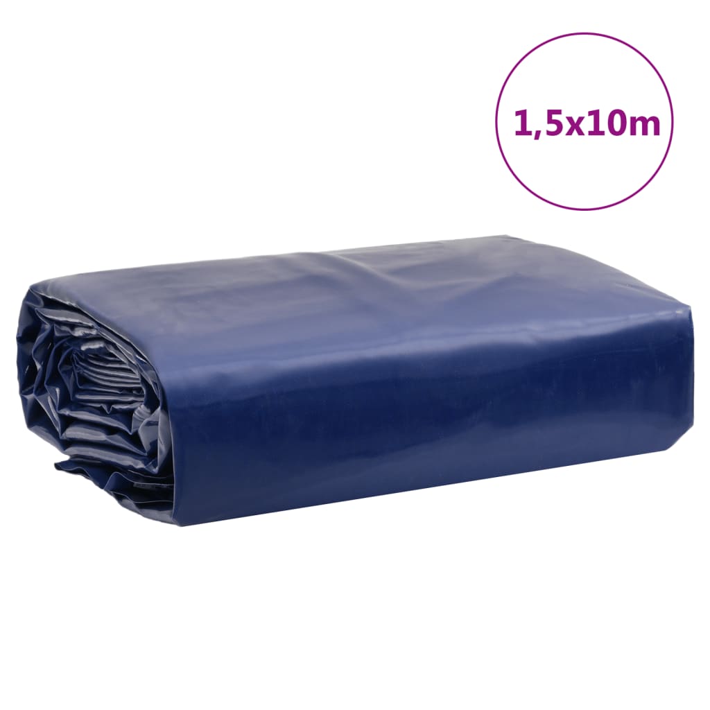 Cerada plava 1,5 x 10 m 650 g/m²