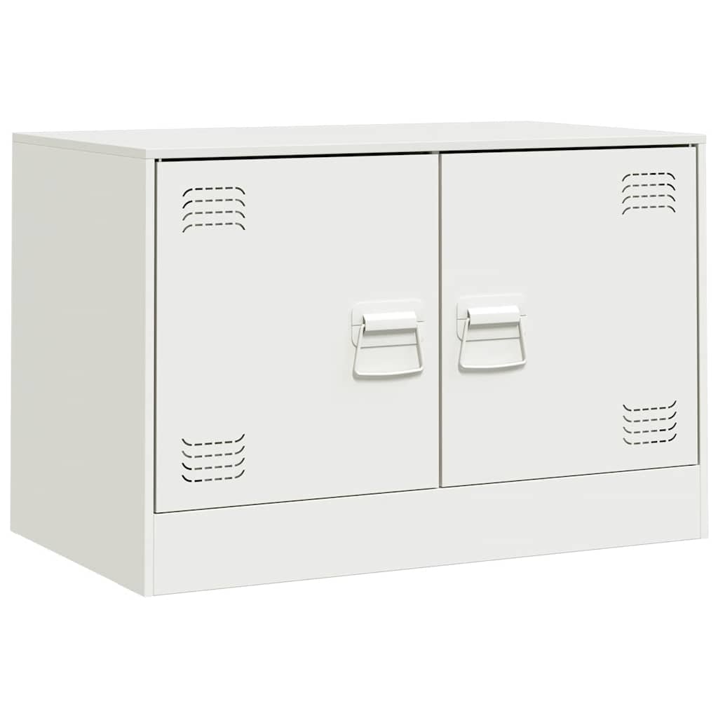 TV ormarići 2 kom bijeli 67 x 39 x 44 cm čelični Bijela