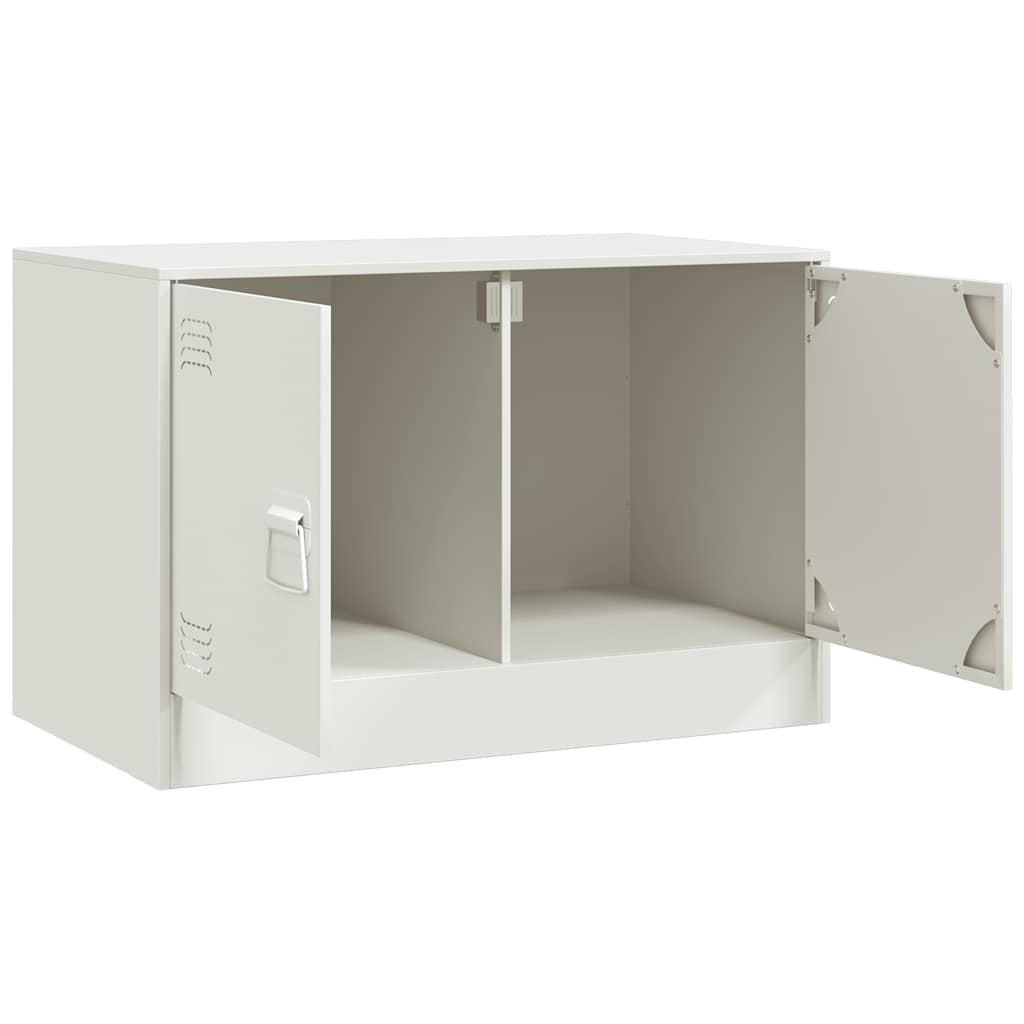 TV ormarići 2 kom bijeli 67 x 39 x 44 cm čelični Bijela