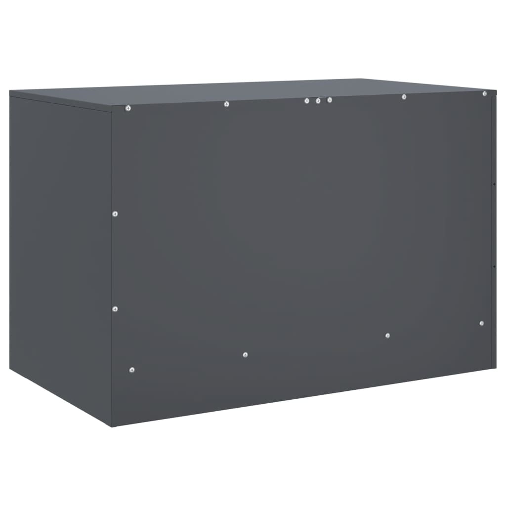 TV ormarić antracit 67 x 39 x 44 cm čelični Antracitno siva