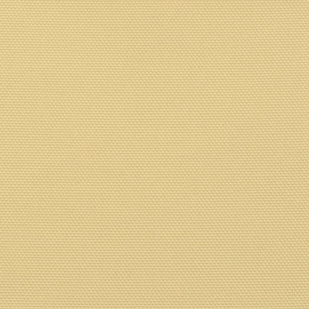 Jedro protiv sunca boje pijeska 3x3x3 m 100 % poliester Oxford
