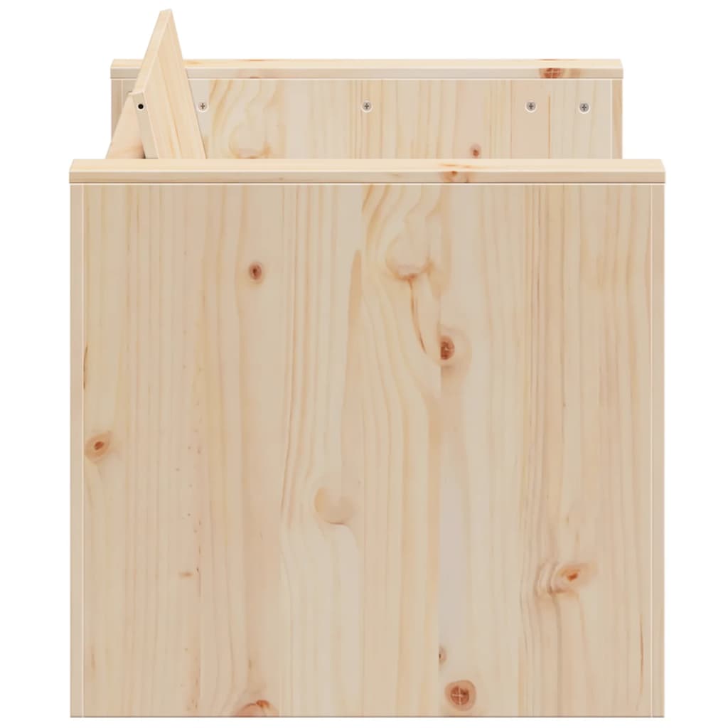 Vrtni dvosjed 134 x 60 x 62 cm od masivne borovine
