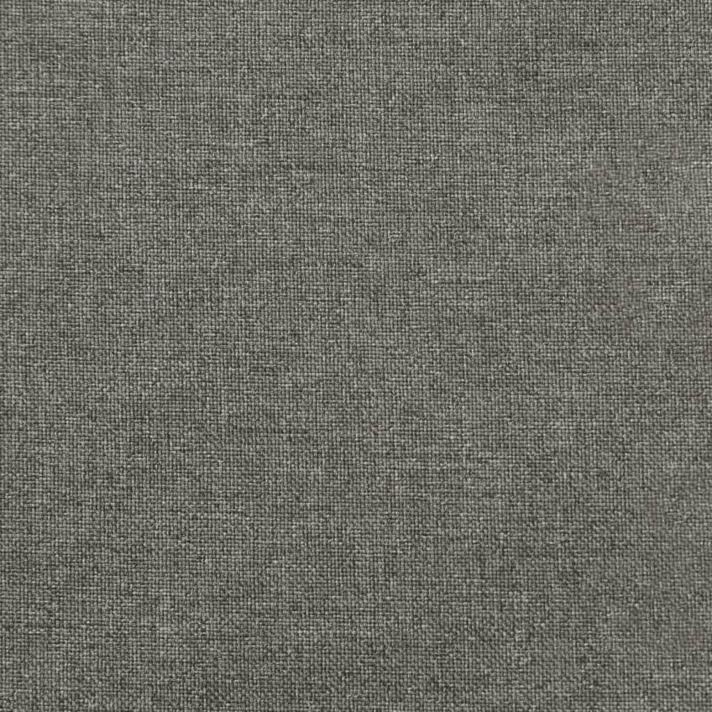Jastuk za ležaljku prošarani tamnosivi 200x50x4 cm od tkanine