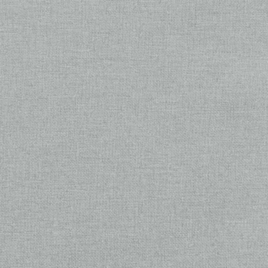 Jastuk za ležaljku prošarani svjetlosivi 200x70x4 cm od tkanine