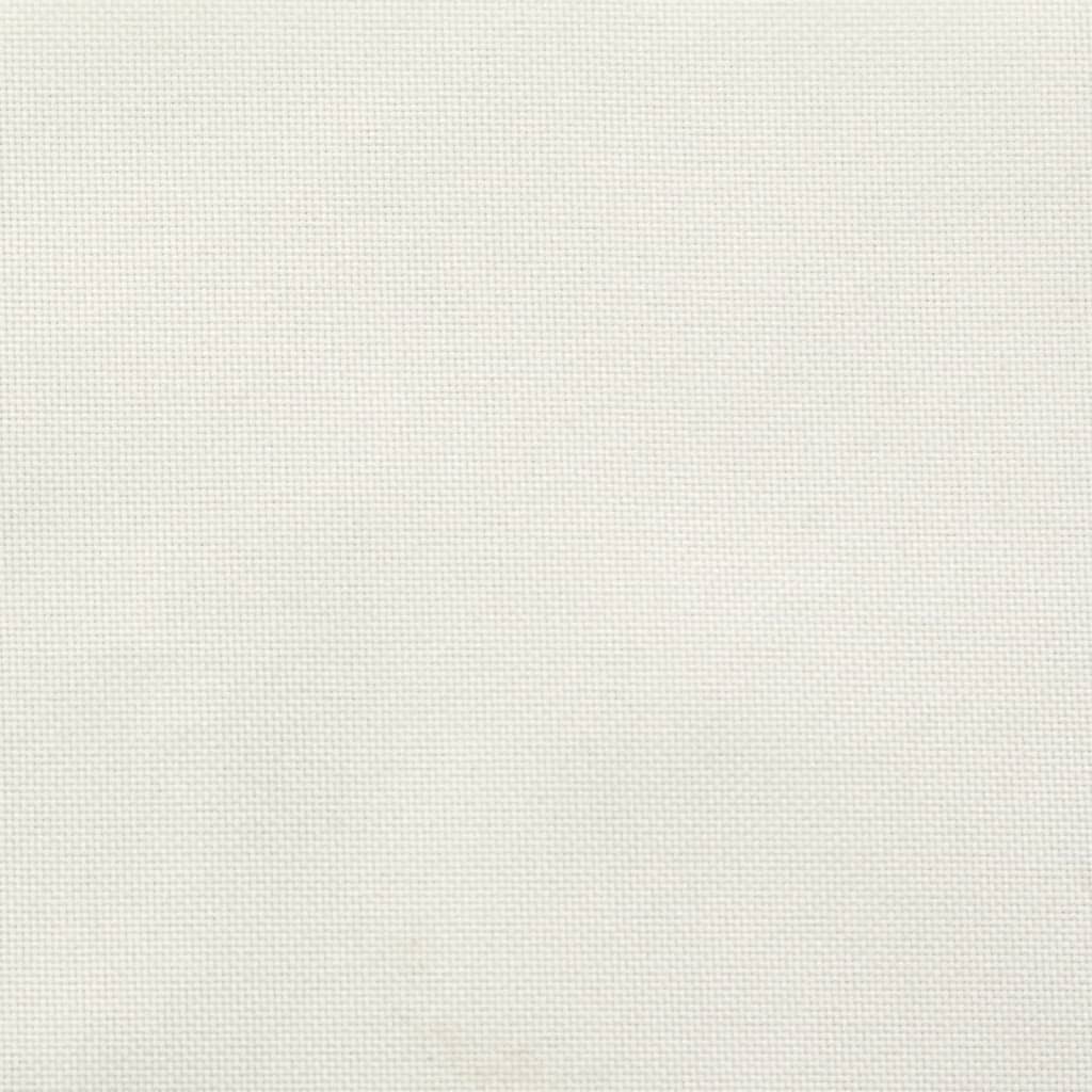 Jastuk za vrtnu klupu prošarano krem 100x50x7 cm od tkanine
