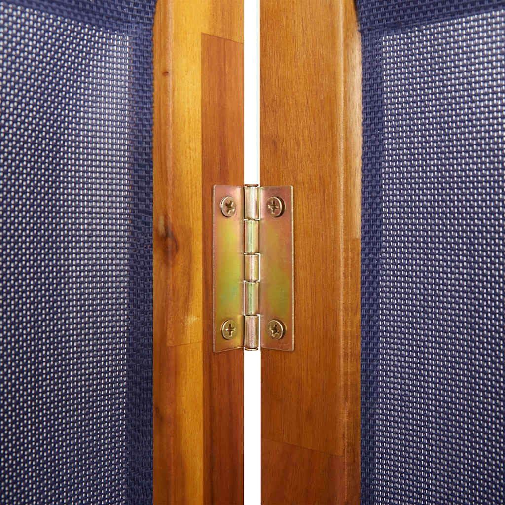 Sobna pregrada s 6 panela tamnoplava 420x180 cm