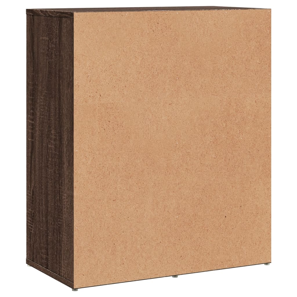 Komoda smeđi hrast 60 x 31 x 70 cm od konstruiranog drva