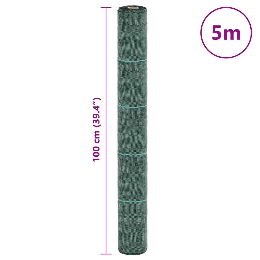 Membrana za korov zelena 1x5 m PP