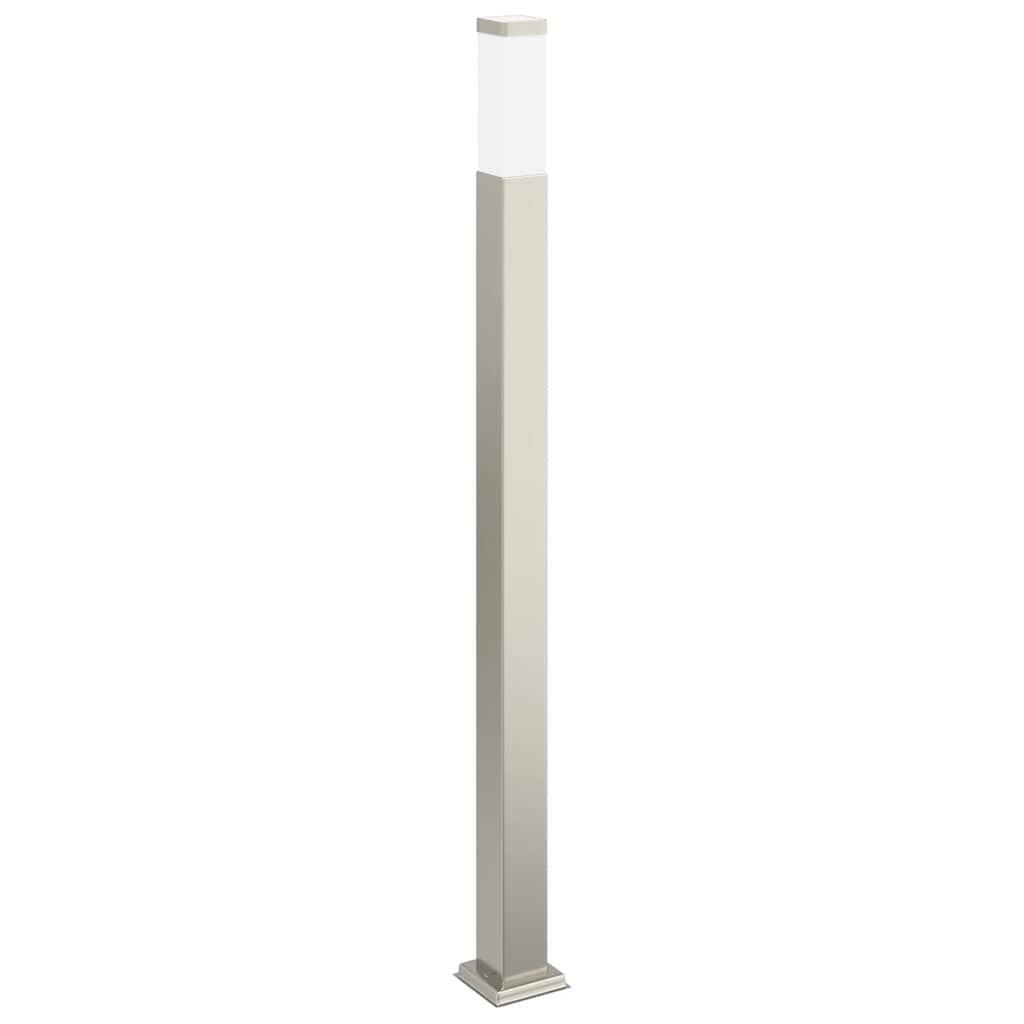 Stupić za zidne lampe 3 kom 110 cm od nehrđajućeg čelika IP44