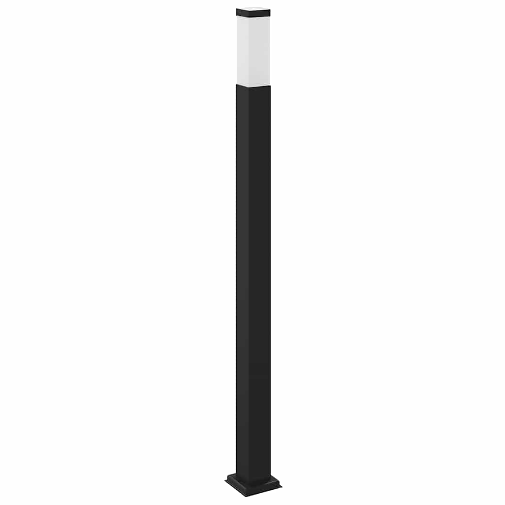 Stupić sa senzorom i utičnicom 110 cm Crna IP44