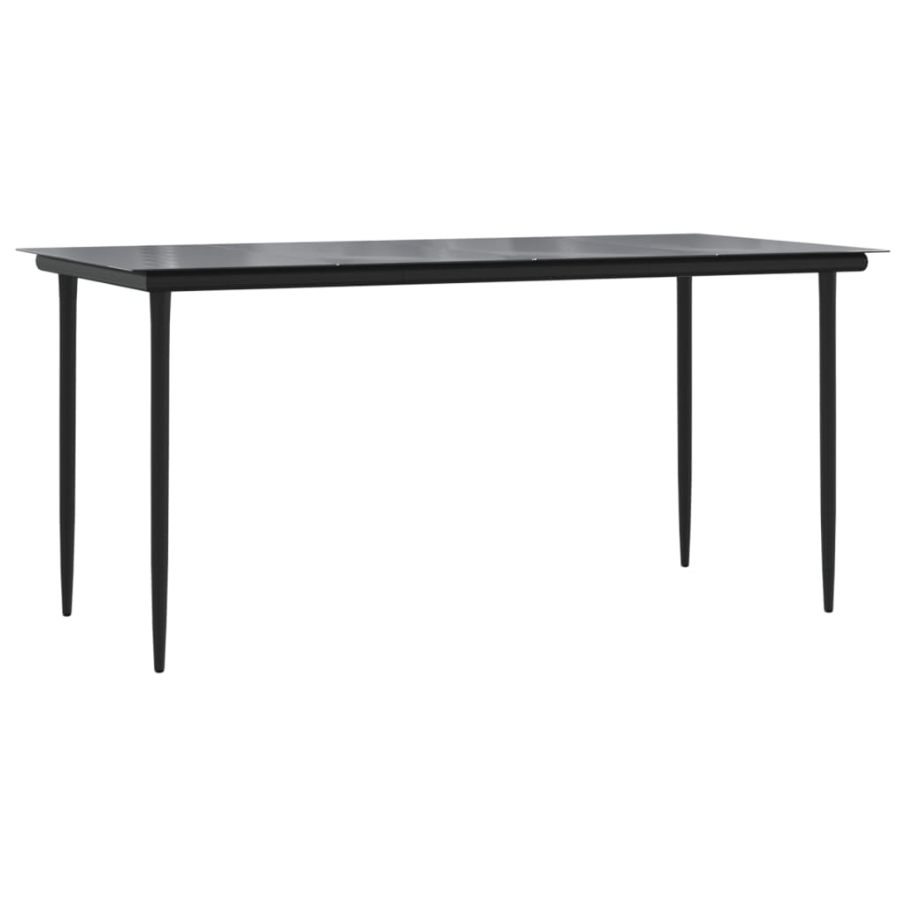 7-dijelni vrtni blagovaonski set od poliratana s jastucima bež 160 x 80 x 74 cm