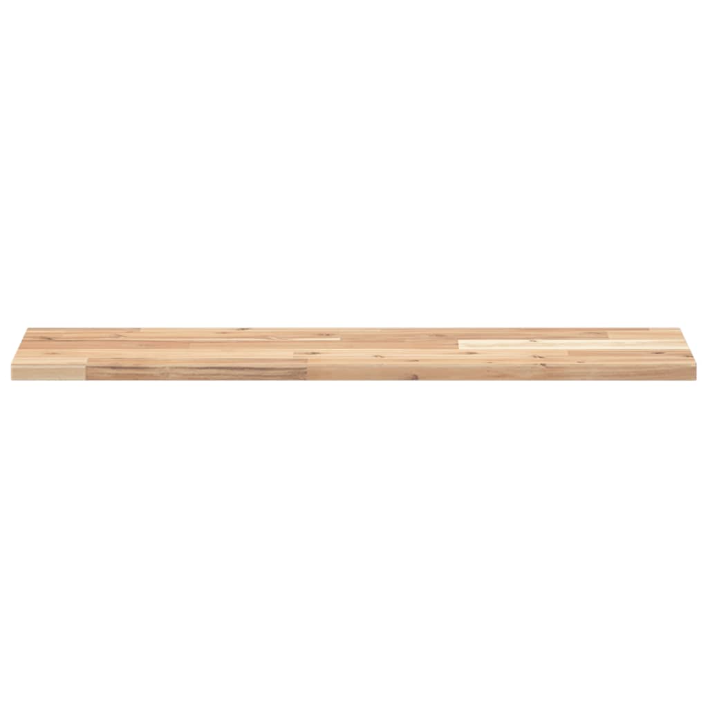 Plutajuće police 2 kom 100x20x2 cm Neobrađeno puno drvo akacije