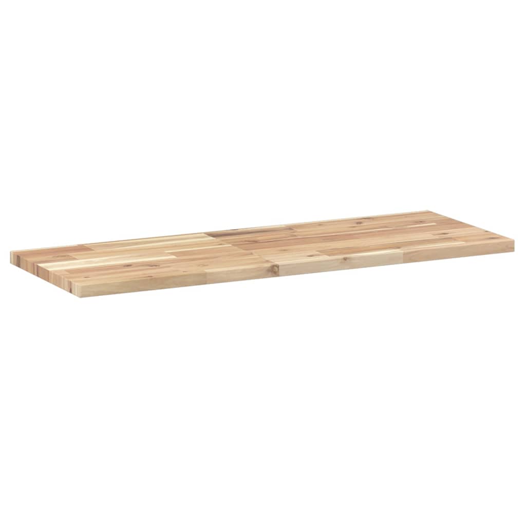 Plutajuća polica 100x30x2 cm Neobrađeno puno drvo akacije