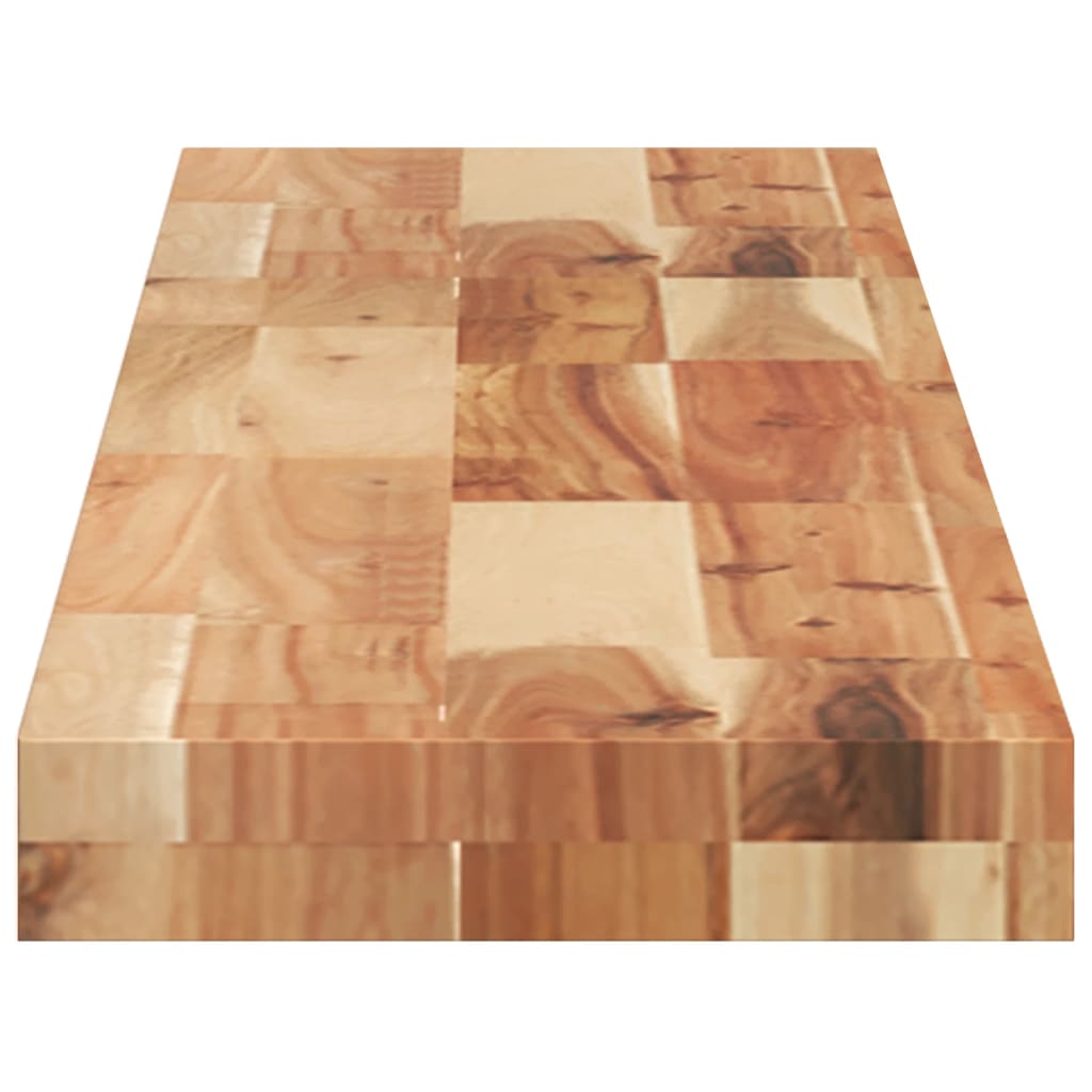 Plutajuće police 3 kom 140x20x4 cm Masivno drvo akacije s uljnim premazom