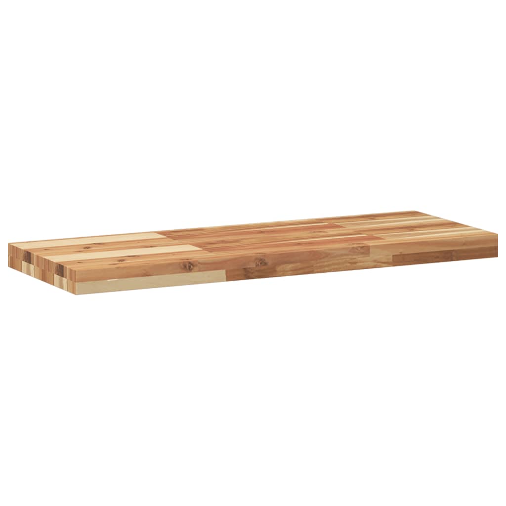 Plutajuća polica s uljnim premazom 100x30x4 cm od drva bagrema
