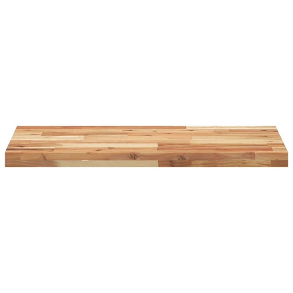 Plutajuće police 2 kom 80x40x4 cm Masivno drvo akacije s uljnim premazom