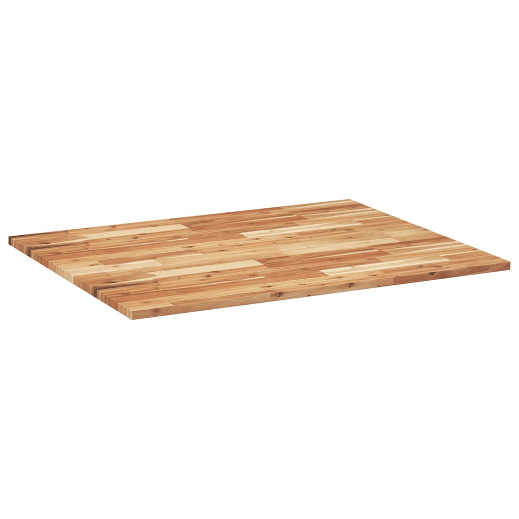 Ploča za radni stol s uljnim premazom 100x80x2 cm drvo bagrema