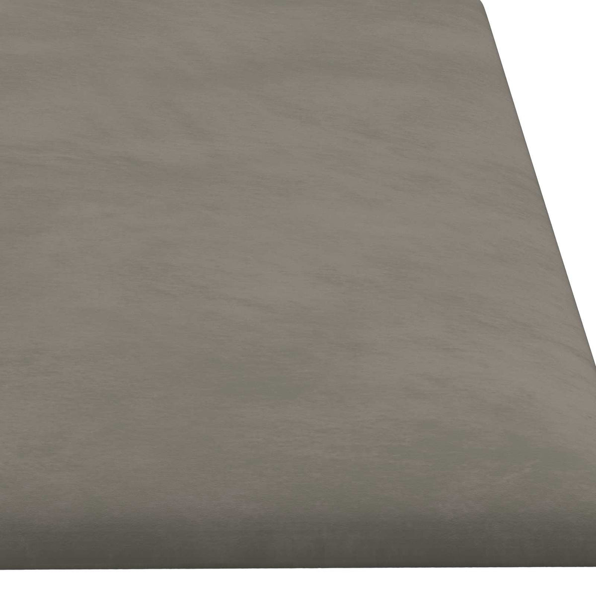 Zidna uzglavlja 12 kom. Svjetlosiva Baršun 60 x 15 cm