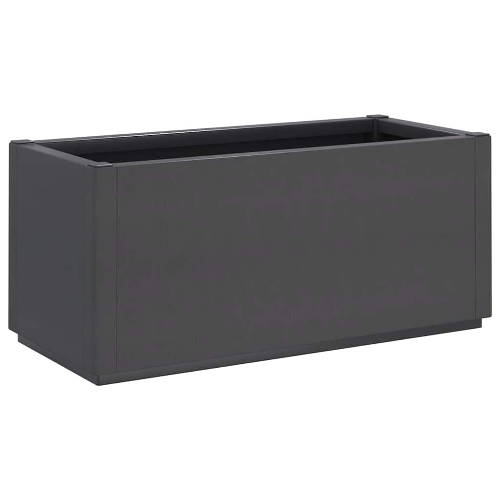 Vrtna sadilica tamnosiva 80x36x35 cm PP