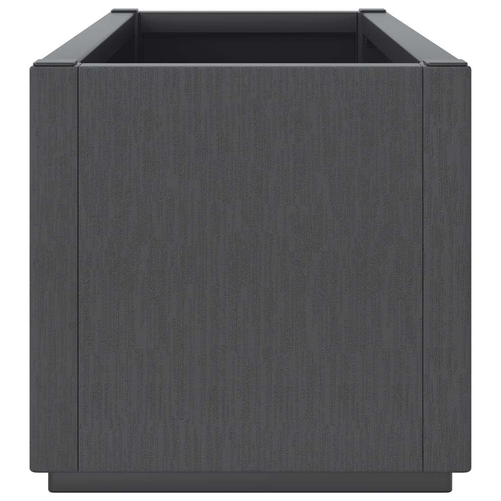 Vrtna sadilica tamnosiva 80x36x35 cm PP