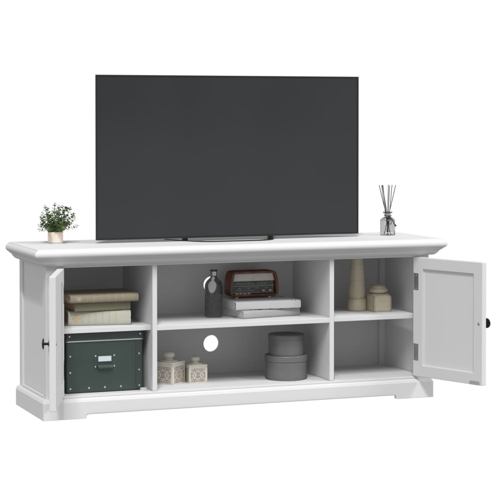 TV ormarić bijeli 110 x 30 x 41 cm od konstruiranog drva