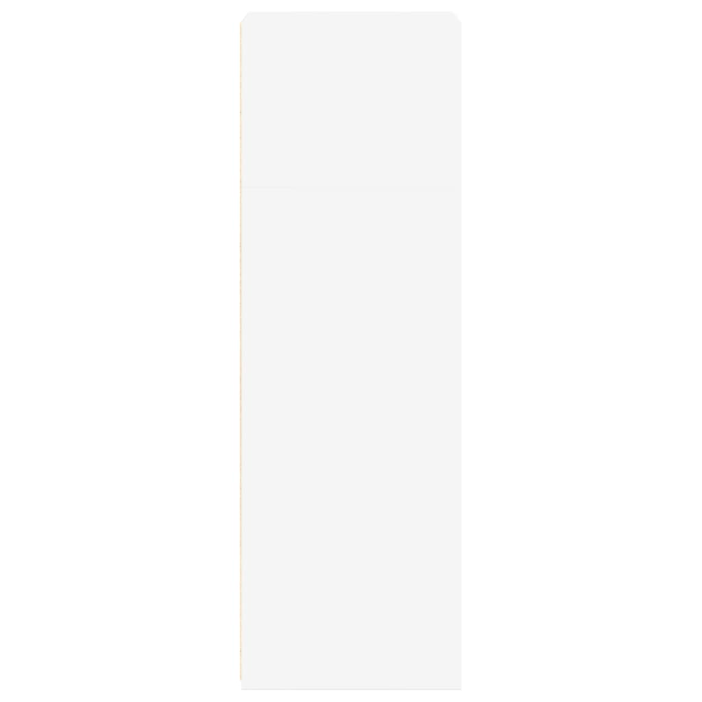 Visoka komoda bijela 40x41x124 cm od konstruiranog drva