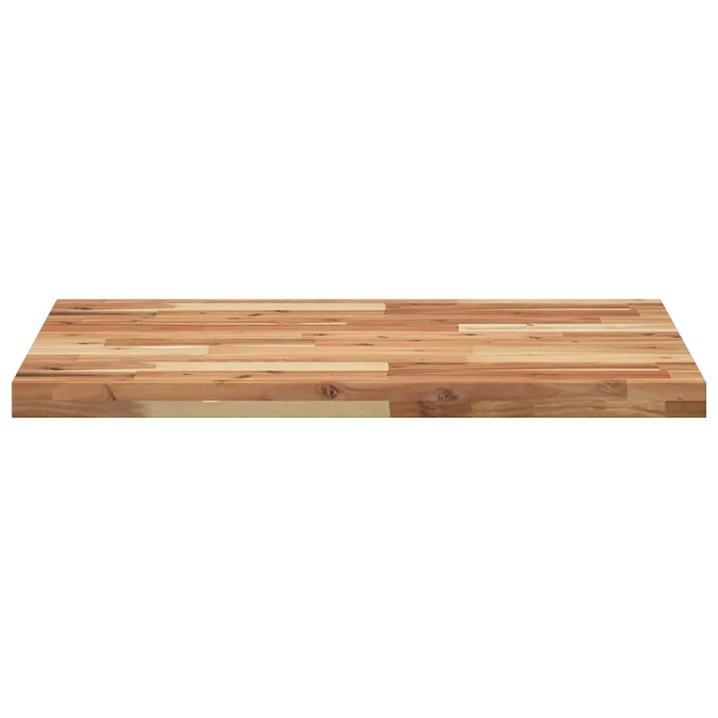 Stolna ploča 100x60x4 cm pravokutna od masivnog drva bagrema