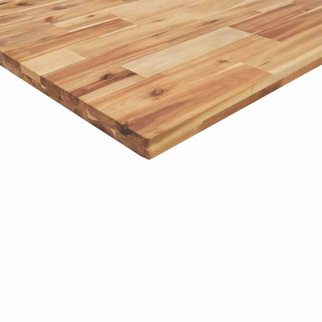 Stolna ploča 100x60x4 cm pravokutna od masivnog drva bagrema