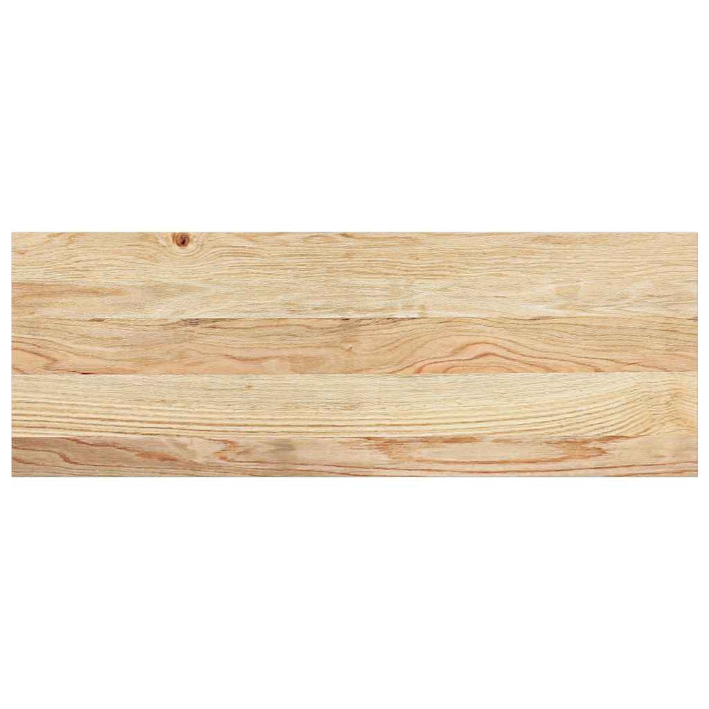 Gazišta za stepenice 20 kom od netretirane masivne hrastovine Smeđa 70 x 30 x 2 cm