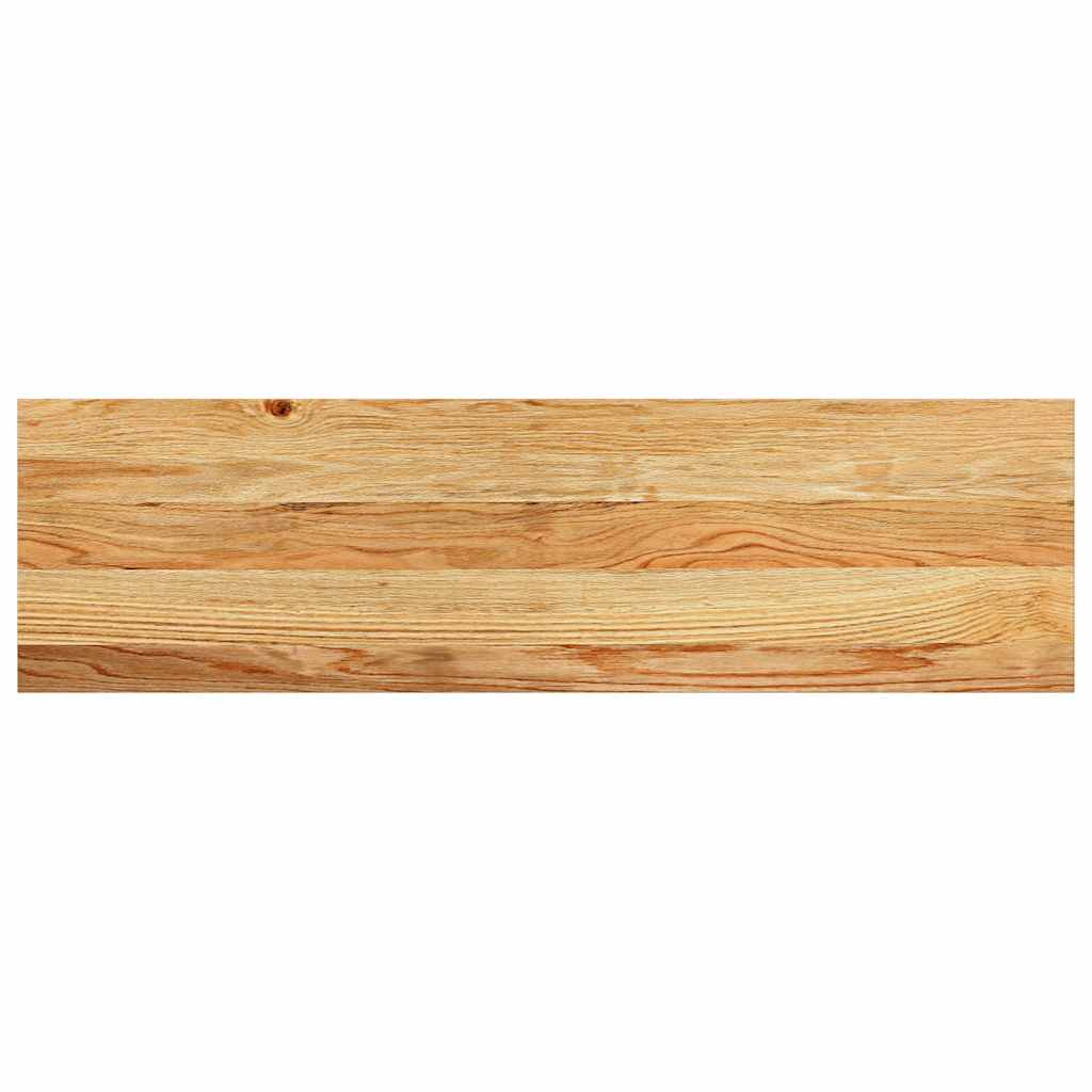 Gazišta za stepenice 4 kom od svjetlosmeđa masivne hrastovine 90 x 25 x 2 cm