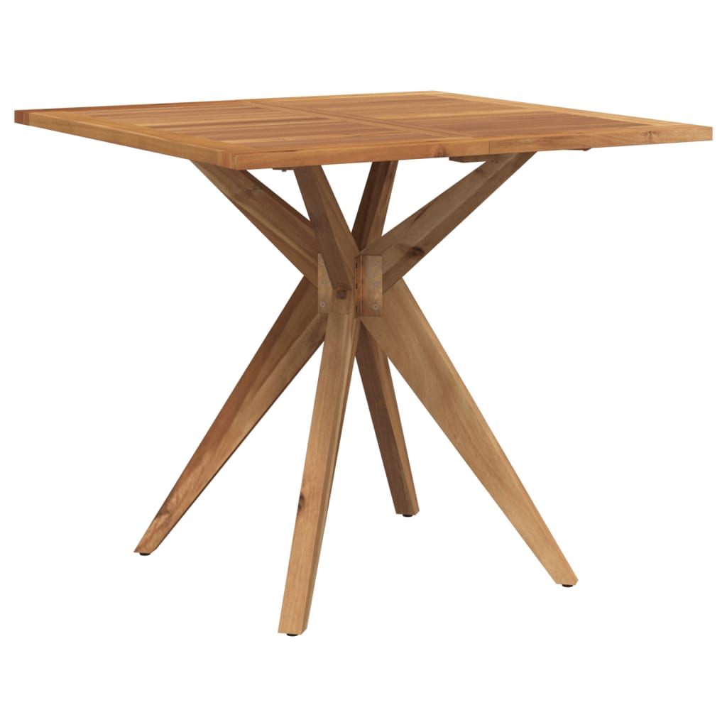 3-dijelni vrtni blagovaonski set od masivnog bagremovog drva Smeđa 85 x 85 x 75 cm