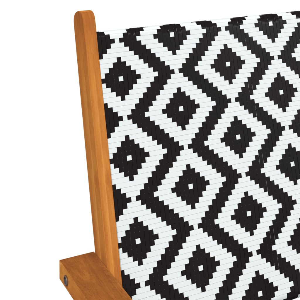 3-dijelni vrtni blagovaonski set od masivnog bagremovog drva Smeđa 85 x 85 x 75 cm