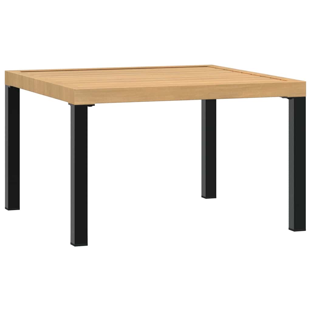 2-dijelni set vrtnih sofa s jastucima crni aluminijski Crna