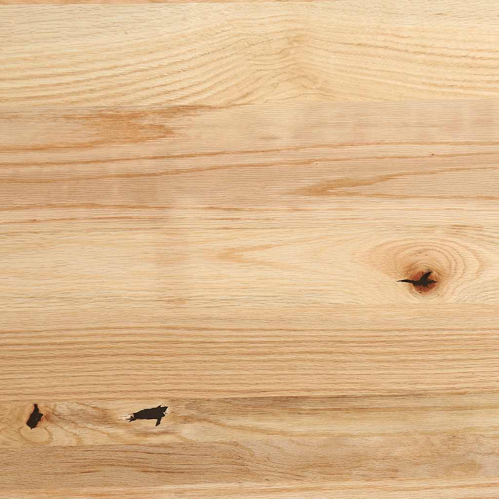 Prozorske klupčice 2 kom. Neobrađene 80x15x2 cm Masivno drvo hrast