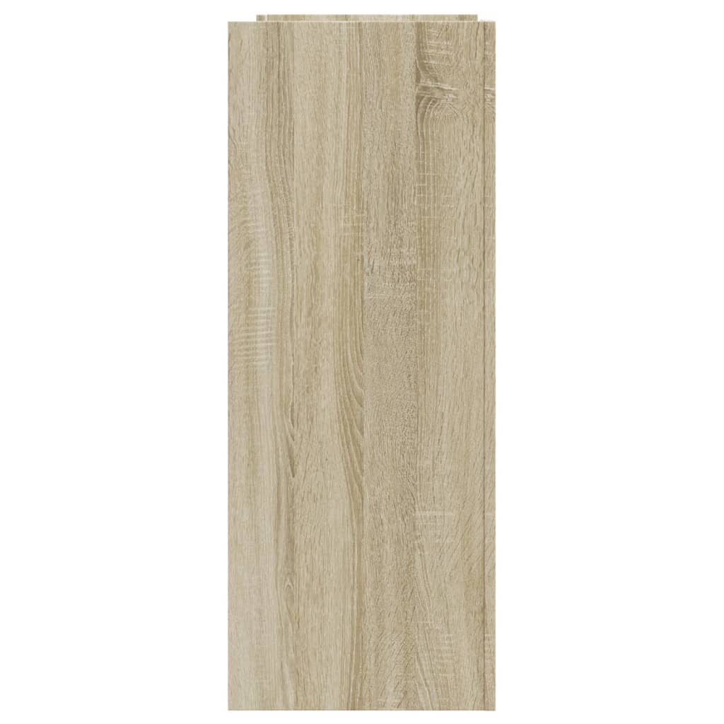 Konzolni stol boja hrasta 100x35x90 cm konstruirano drvo Smeđa