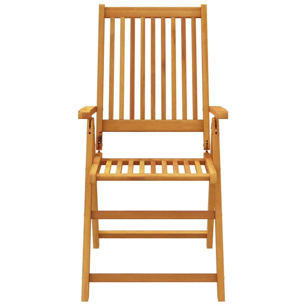 5-dijelni vrtni blagovaonski set 140x80x74 cm od masivnog bagremovog drva