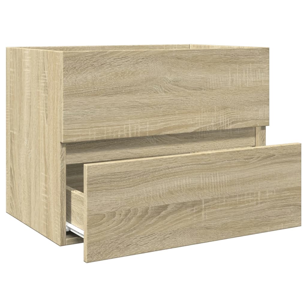 Ormarić za umivaonik boja hrasta sonome 60x38,5x45 cm iverica