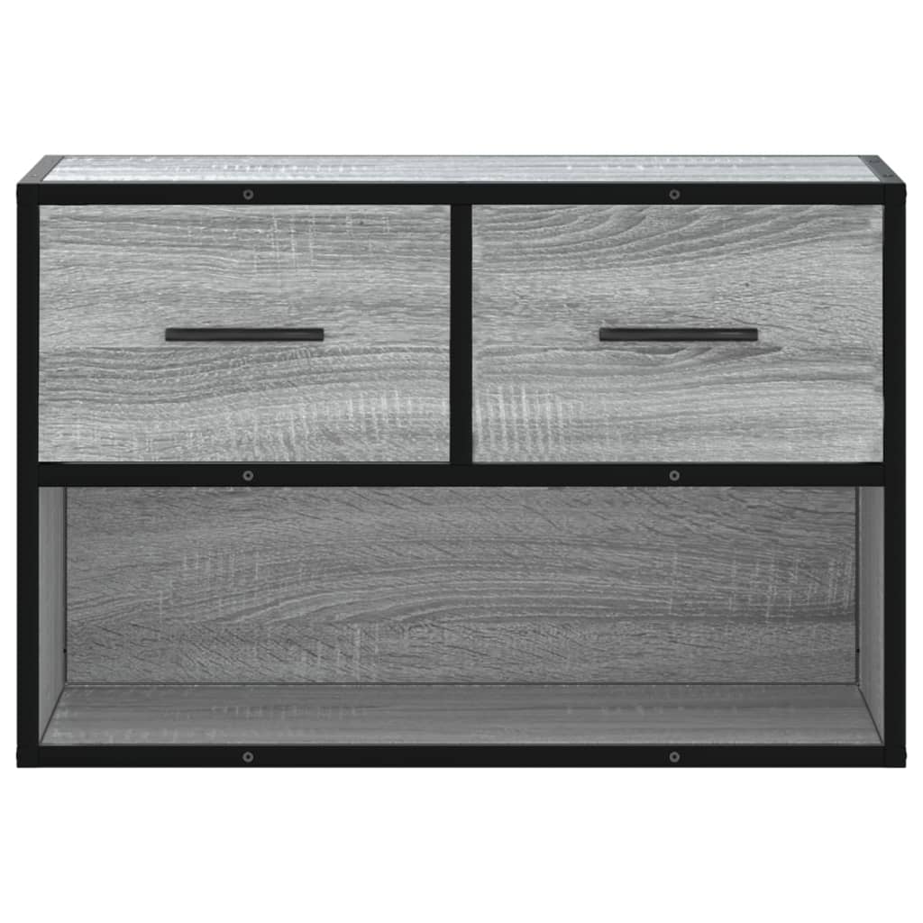 TV ormarić boja hrasta sonome 60x31x39,5 cm konstruirano drvo Siva