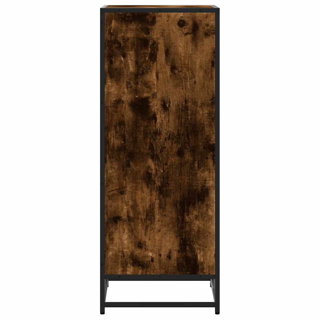 Stalak za cipele boja hrasta 48x38x97,5 cm konstruirano drvo Smeđa