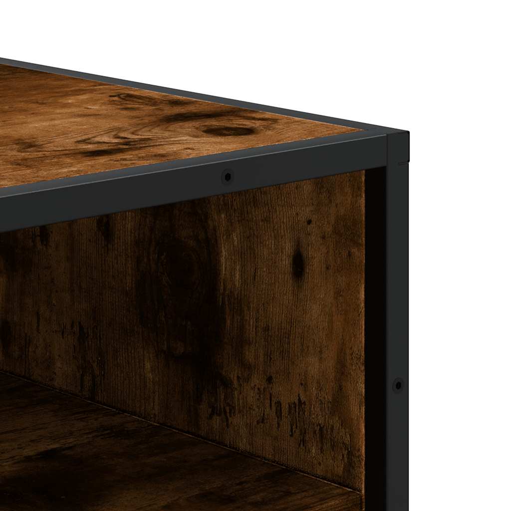 Stalak za cipele boja hrasta 48x38x97,5 cm konstruirano drvo Smeđa