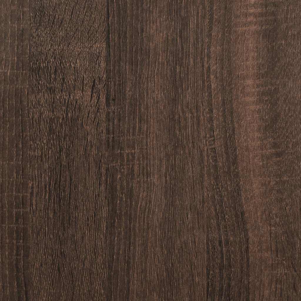Stalak za cipele boja hrasta 48x38x97,5 cm konstruirano drvo Smeđa