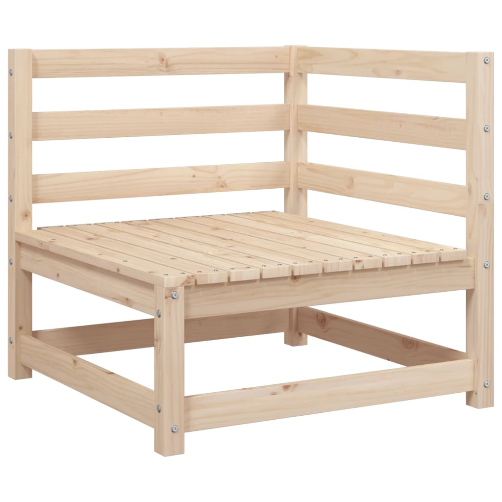 4-dijelni set vrtnih sofa od masivne borovine