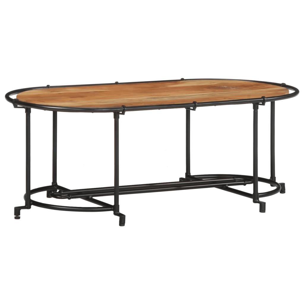 Stolić za kavu 110 x 55 x 40 cm od masivnog bagremovog drva Smeđa