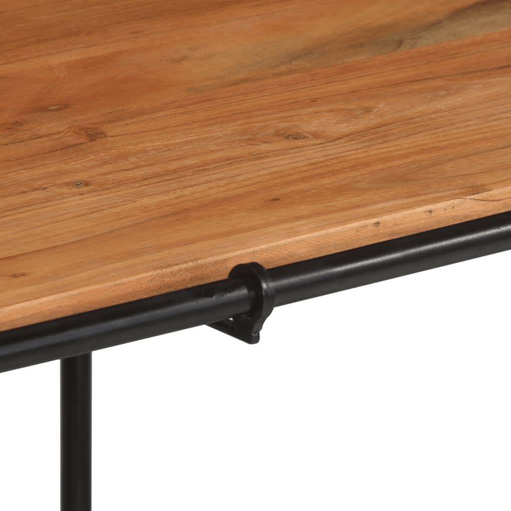 Stolić za kavu 110 x 55 x 40 cm od masivnog bagremovog drva Smeđa