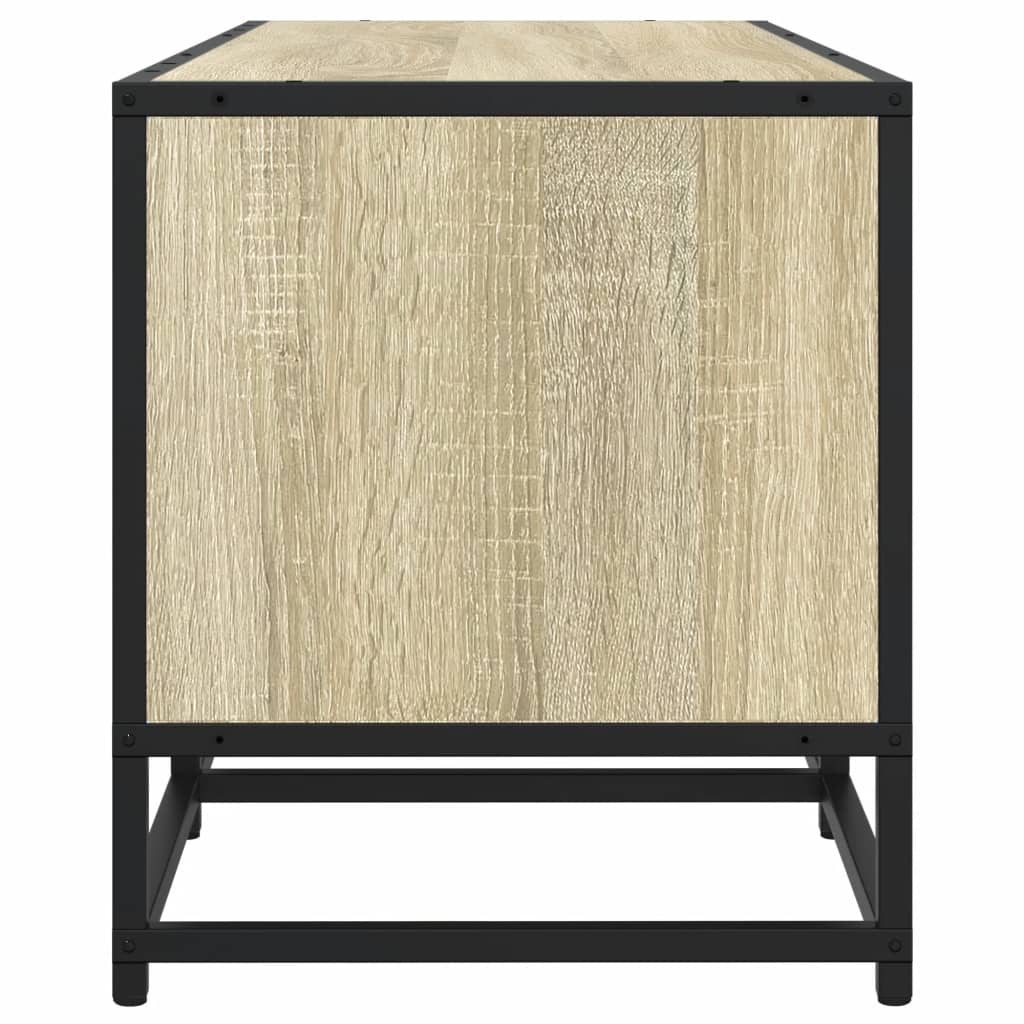 TV ormarić boja hrasta 180x35x41 cm od konstruiranog drva Smeđa