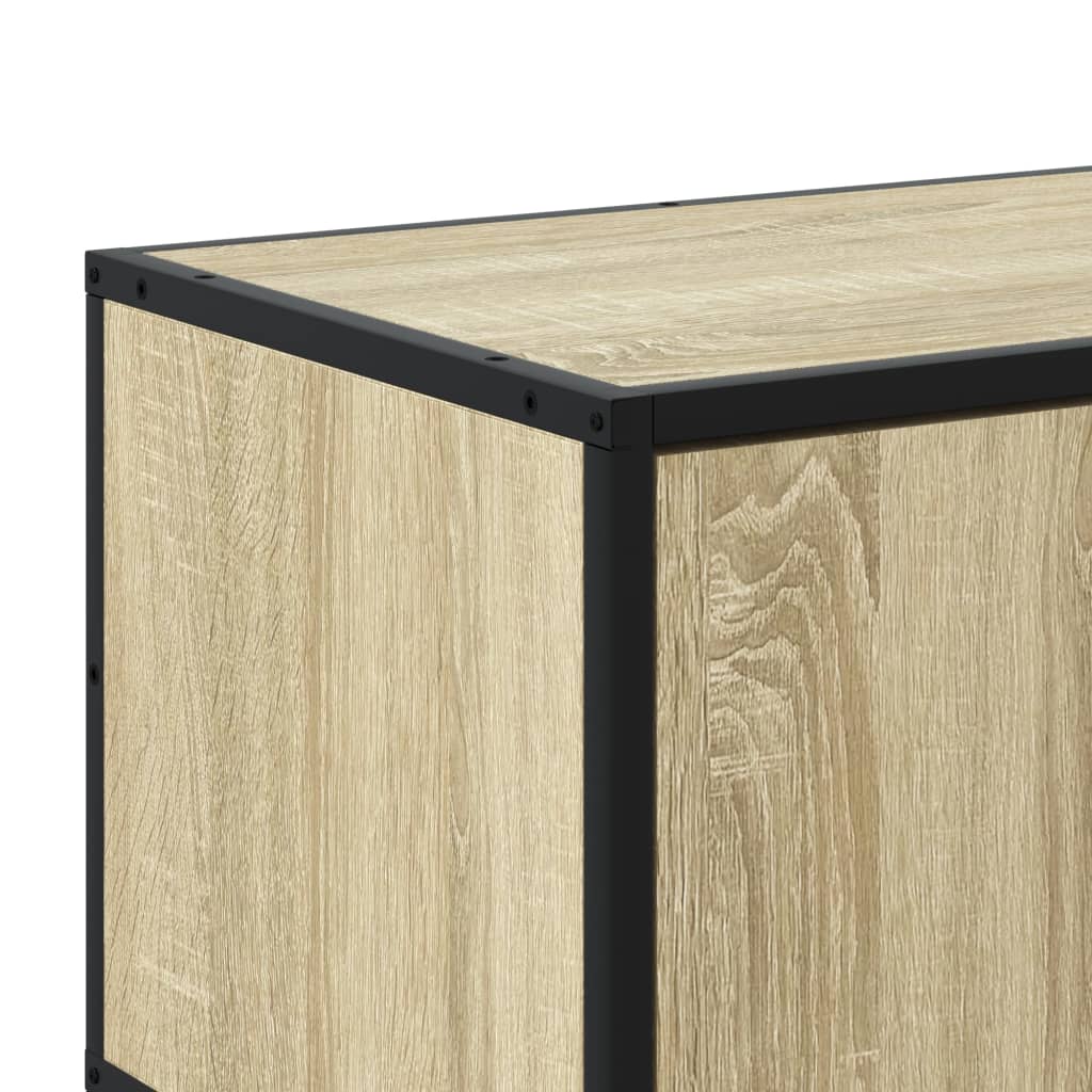 TV ormarić boja hrasta 180x35x41 cm od konstruiranog drva Smeđa