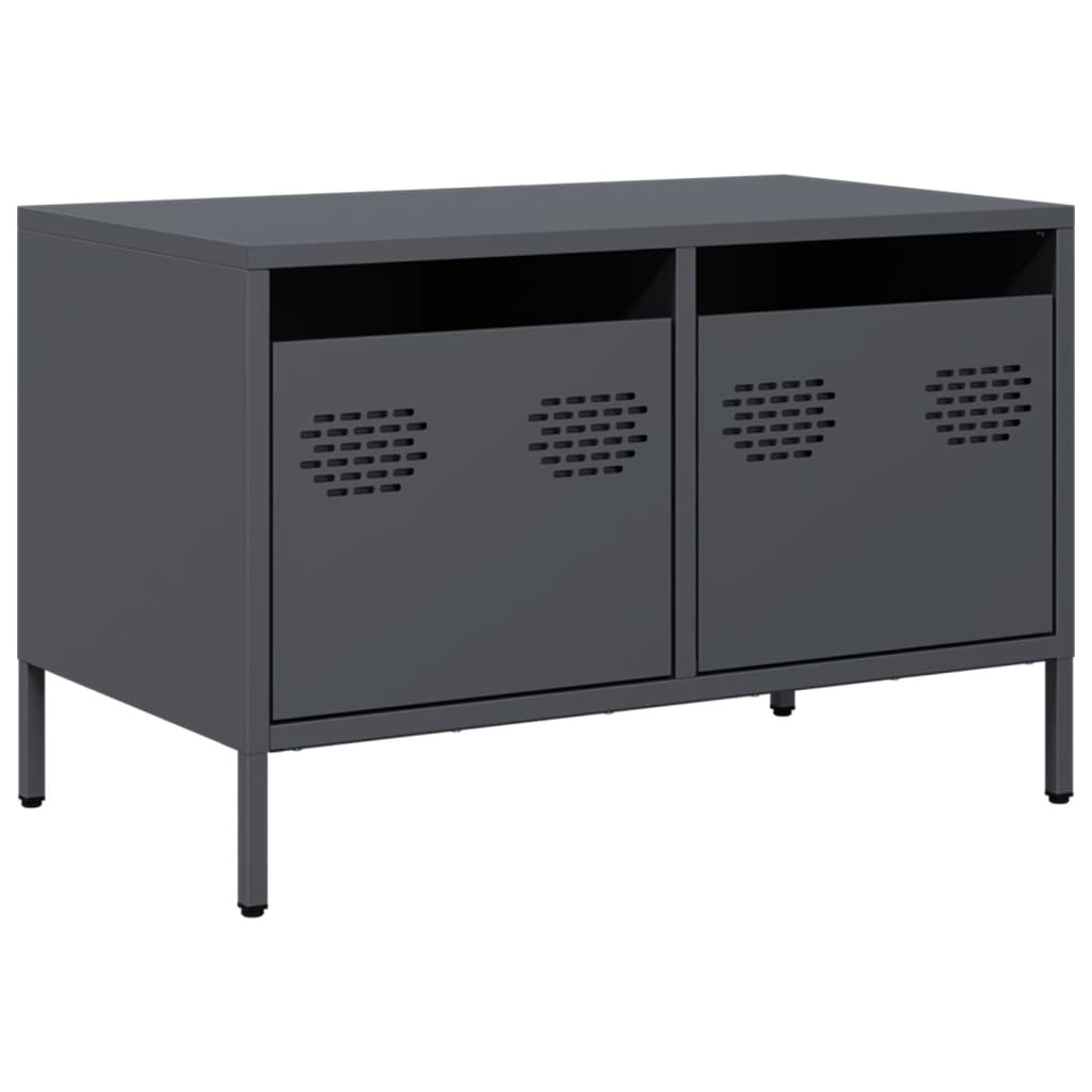 TV ormarić antracit 68x39x43,5 cm hladno valjani čelik