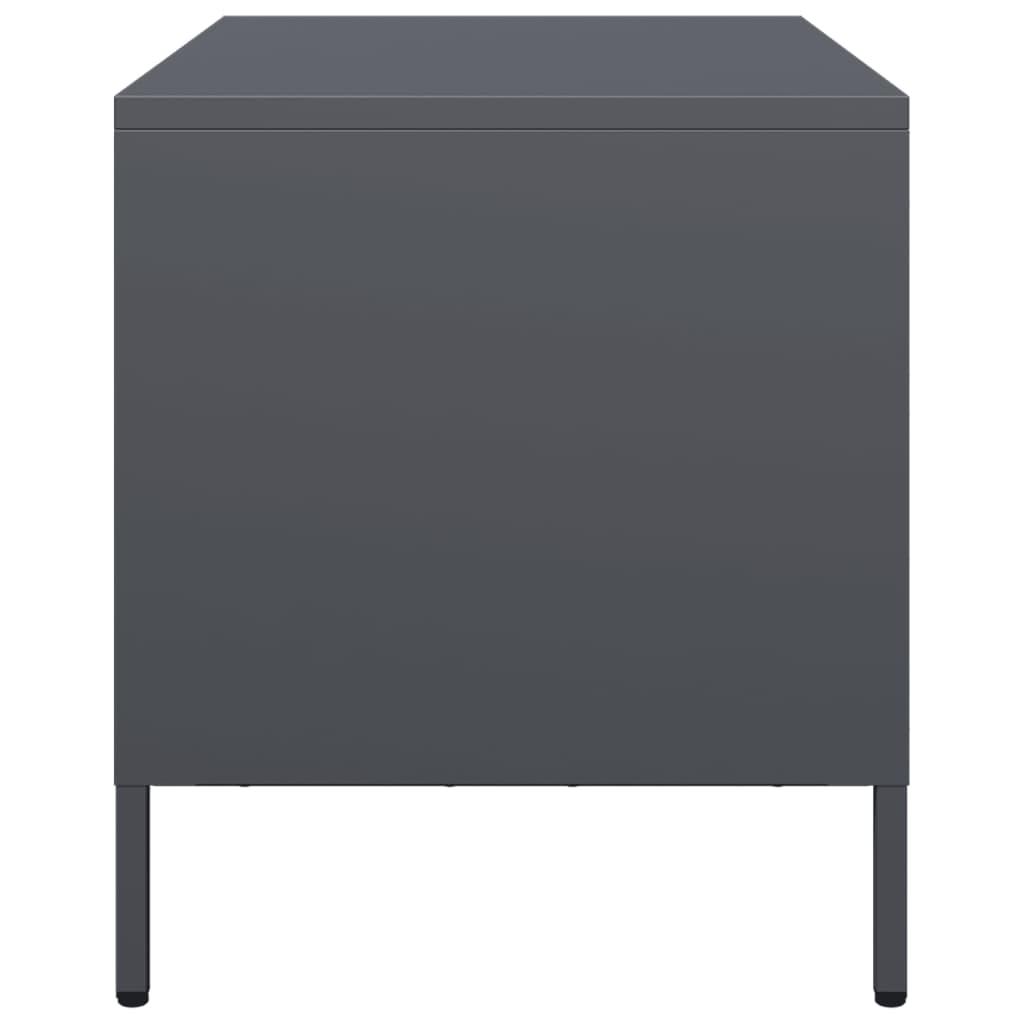 TV ormarić antracit 68x39x43,5 cm hladno valjani čelik